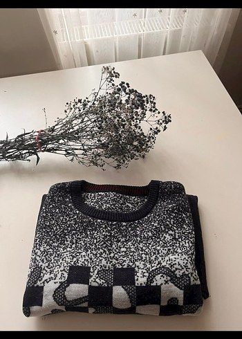 Zara model çilli kazak - Görsel 2