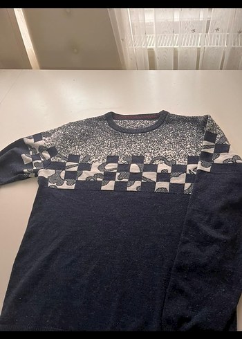 Zara model çilli kazak - Görsel 5