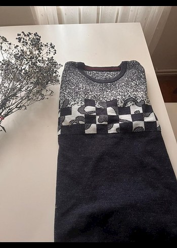 Zara model çilli kazak - Görsel 3