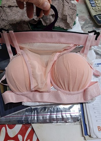 Bej Mini Dantelli Bohem Sütyen - Görsel 2