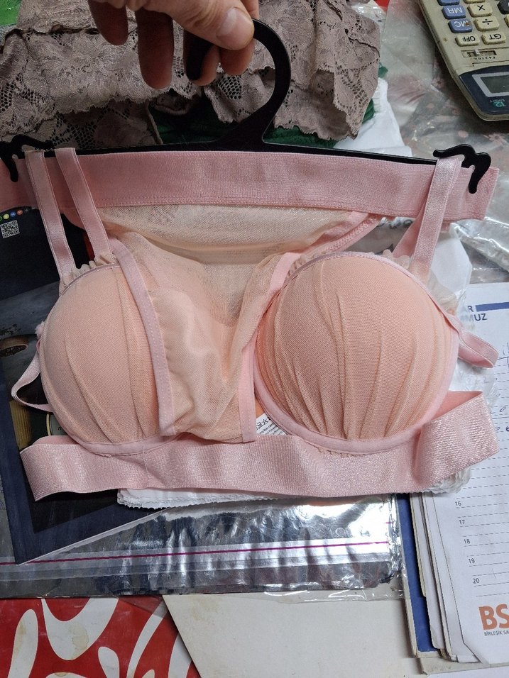 Bej Mini Dantelli Bohem Sütyen - Görsel 2