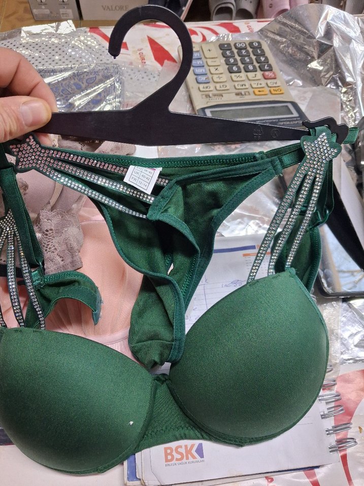 Bej Mini Dantelli Bohem Sütyen - Görsel 3