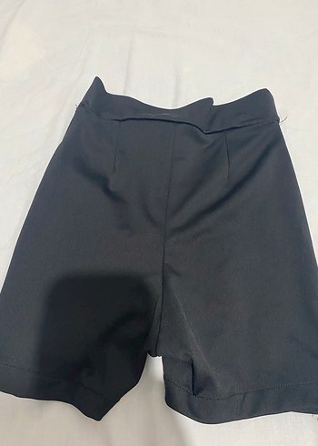 Siyah Kemerli Midi Mini Etek - Görsel 2