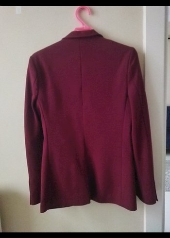 Bordo Erkek Normal Kesim Ceket - Görsel 2