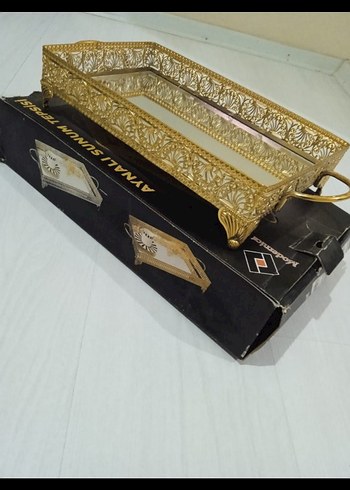 Parlak Altın Renkli Çatal Kaşık Tutucu - Görsel 4