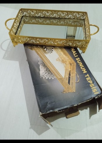 Parlak Altın Renkli Çatal Kaşık Tutucu - Görsel 3