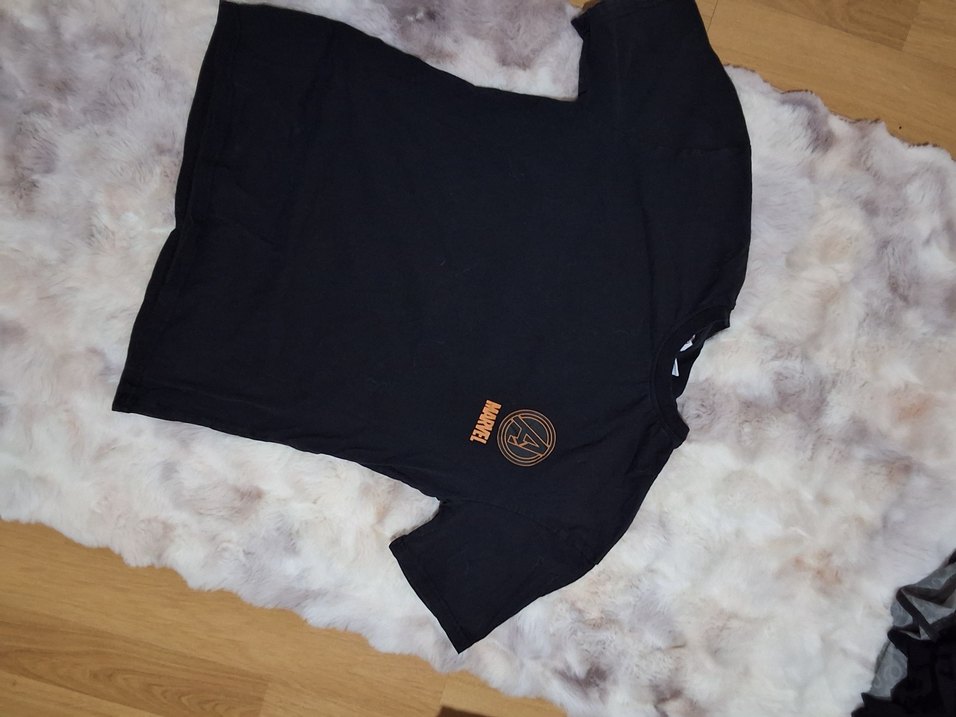 DeFacto Siyah Baskılı Tişört S marvel - Görsel 2