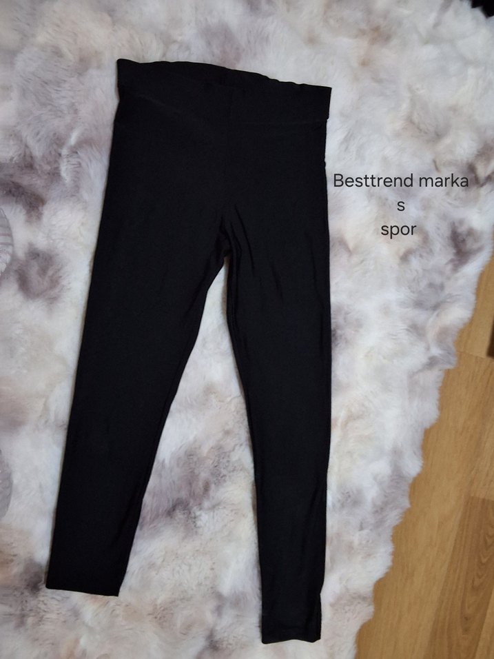 Siyah tayt spor - Görsel 2