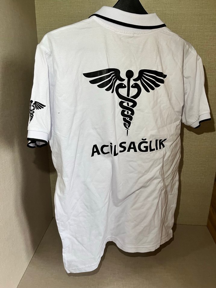 112 Att paramedik hemşire forma tshir - Görsel 2