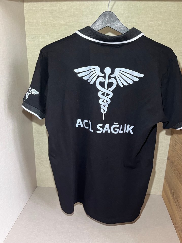 112 Att paramedik Polo yaka tişört forma - Görsel 2