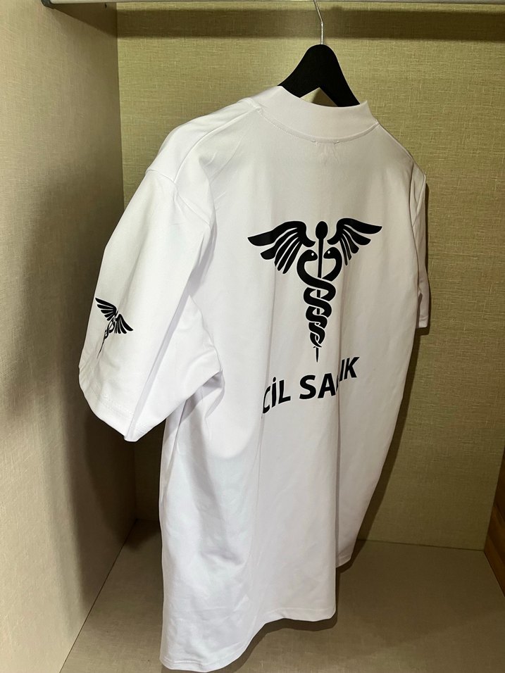 112 Att paramedik hemşire forma tshirt - Görsel 2