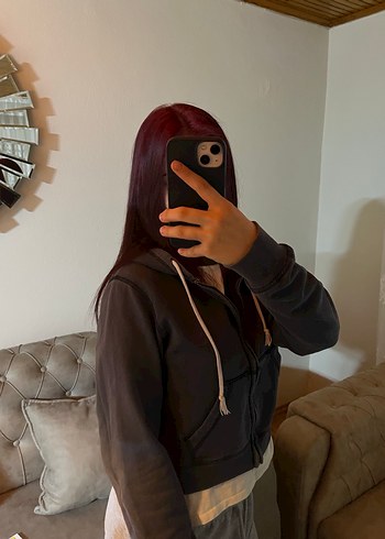 Crop hırka - Görsel 4