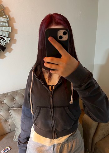 Crop hırka - Görsel 2