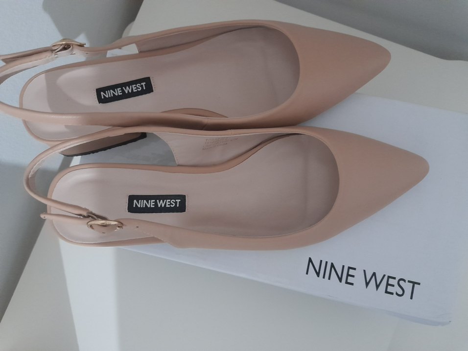 Nine West Bej Dolgu Topuklu Kadın Ayakkabı - Görsel 2