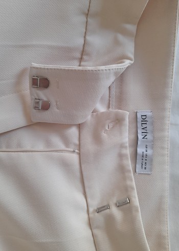Dilvin Krem Pantolon - 36 Beden - Görsel 7