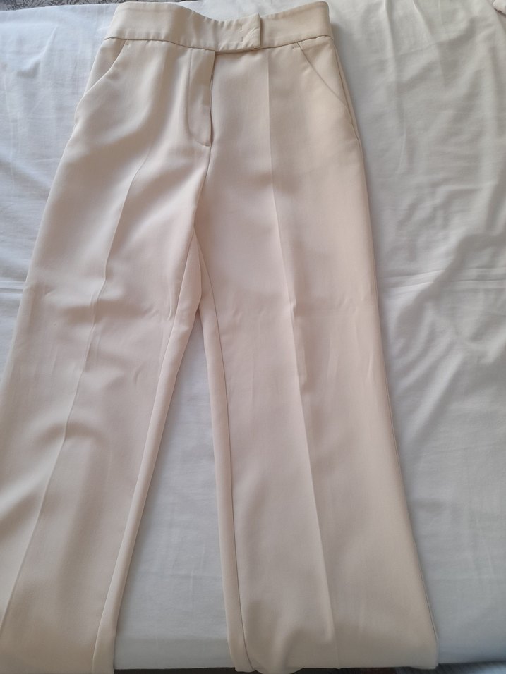 Dilvin Krem Pantolon - 36 Beden - Görsel 4