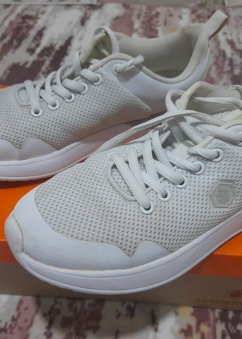 Lumberjack Beyaz Bağcıklı Kadın Spor Ayakkabı - Görsel 2