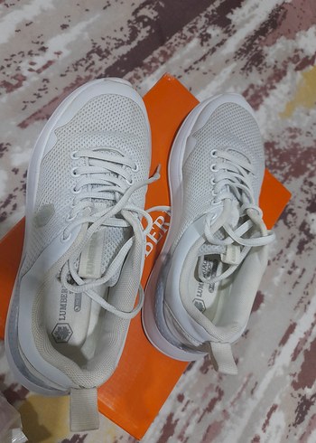 Lumberjack Beyaz Bağcıklı Kadın Spor Ayakkabı - Görsel 3