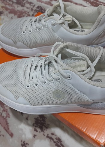 Lumberjack Beyaz Bağcıklı Kadın Spor Ayakkabı - Görsel 6