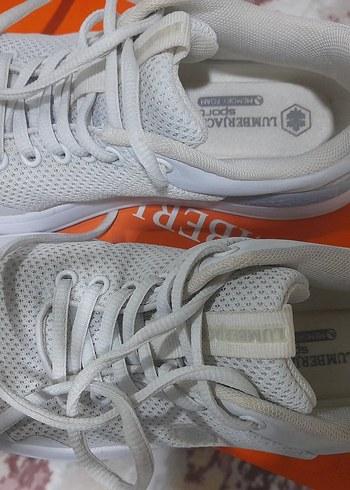 Lumberjack Beyaz Bağcıklı Kadın Spor Ayakkabı - Görsel 5