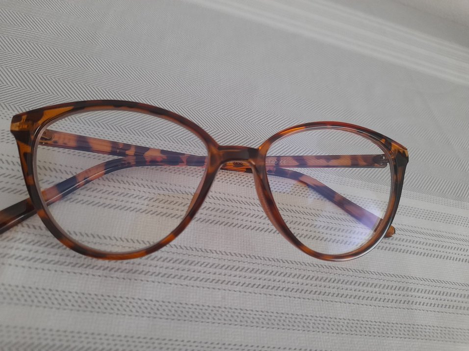 Leopar Desenli Mavi Işık Koruyucu Gözlük - Görsel 4