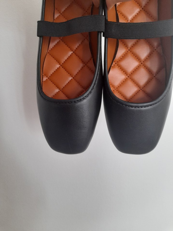 Siyah Kadın Düz Babet- 38 numara - Görsel 2