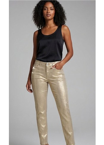 Madeleine Thompson Vintage Sampanya Pantolon