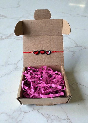 Üçlü Kalp Miyuki Bileklik - Görsel 4