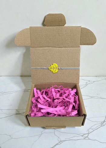 Sarı Altın Miyuki Yaprak Bileklik - Görsel 4