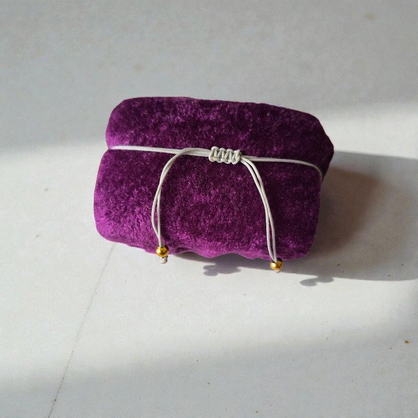 Sarı Altın Miyuki Yaprak Bileklik - Görsel 2