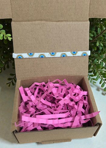 El Yapımı Miyuki Nazar Boncuklu Bileklik - Görsel 5