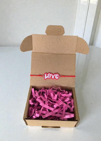 LOVE Yazılı Miyuki Bileklik - Görsel 4