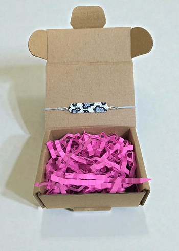 Miyuki Zebra Desen Bileklik - Görsel 5