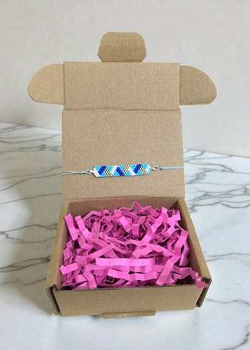 Miyuki Mavi Desenli Bileklik - Görsel 5