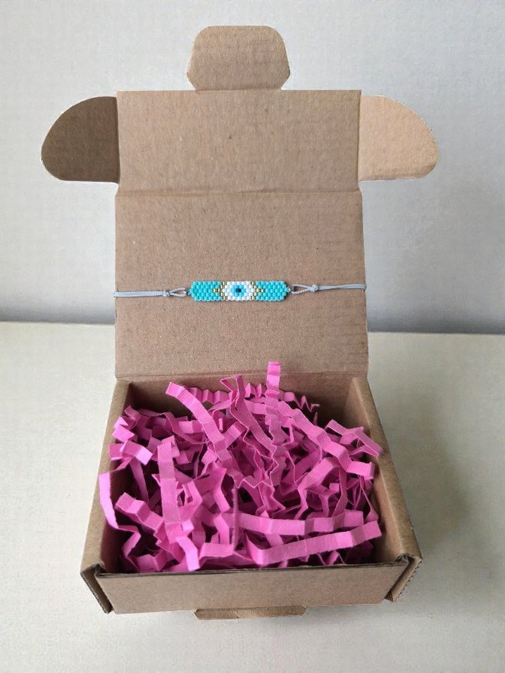 Miyuki Nazar Gözü Mini Bileklik - Görsel 5