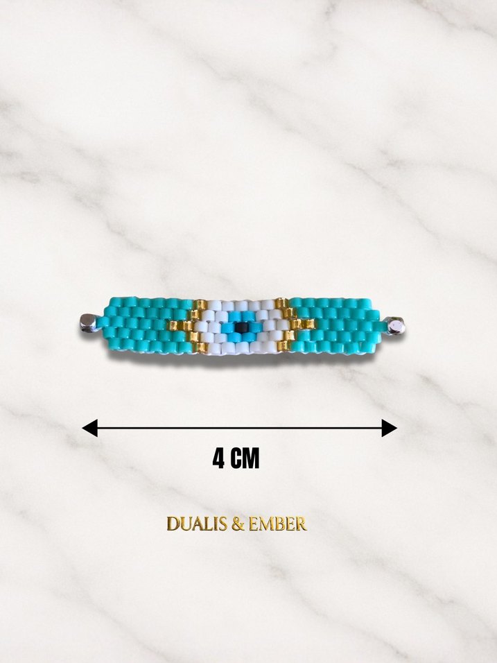 Miyuki Nazar Gözü Mini Bileklik - Görsel 4