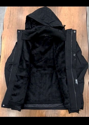 Columbia 3N1 Siyah Kapüşonlu Erkek Mont - Görsel 8