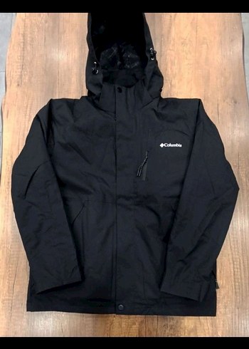 Columbia 3N1 Siyah Kapüşonlu Erkek Mont - Görsel 7