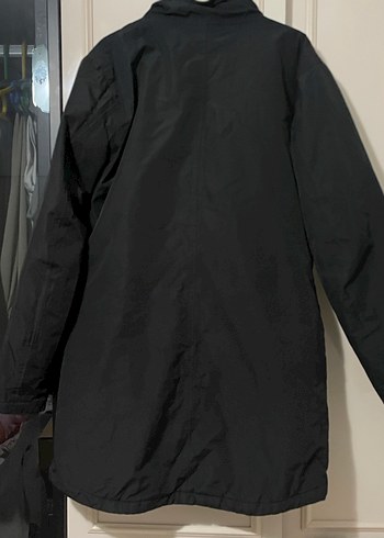 Jack&Jones Erkek Siyah Düğmeli Midi Ceket - Görsel 3