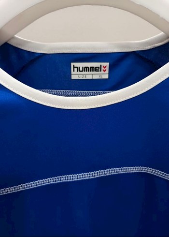 Mavi Hummel Kısa Kollu Spor Tişört - Görsel 2