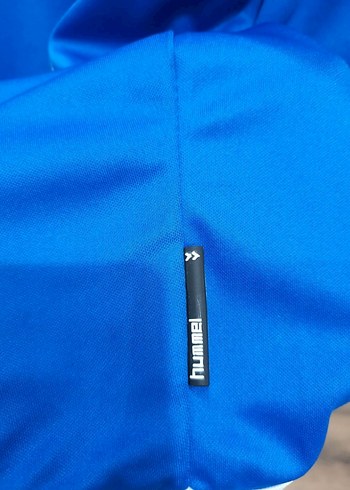 Mavi Hummel Kısa Kollu Spor Tişört - Görsel 3