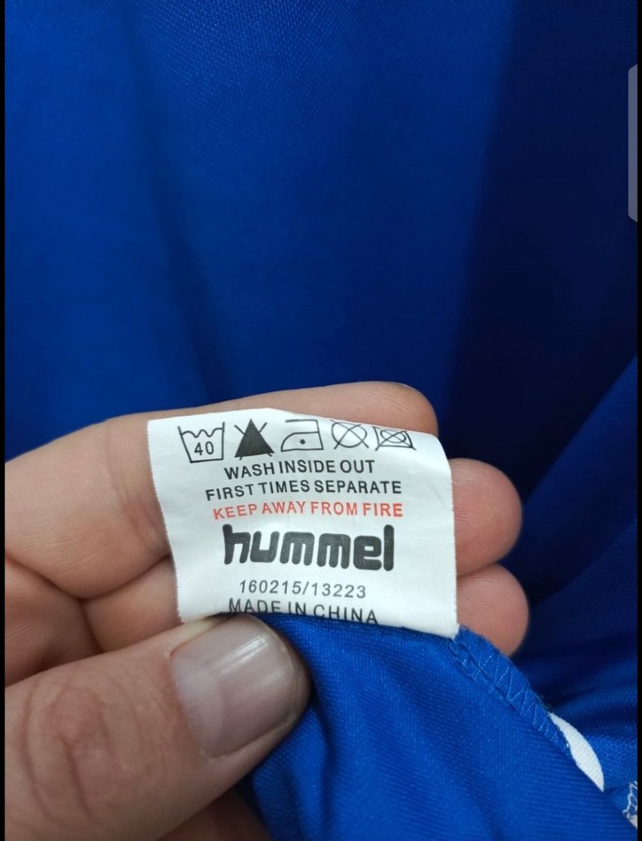 Mavi Hummel Kısa Kollu Spor Tişört - Görsel 5