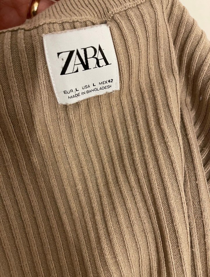 Bej Erkek Kısa Kollu Balıkçı Yaka Tişört - Görsel 4