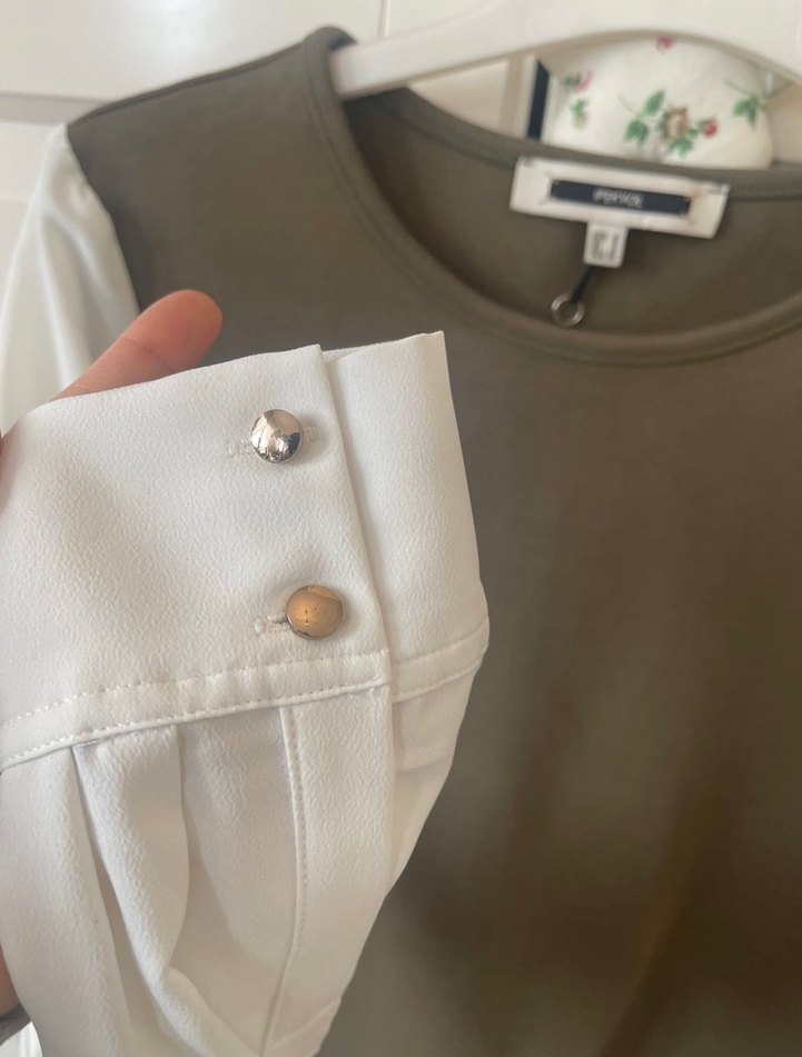 Kız Çocuk Uzun Kollu Salaş Bluz - Görsel 4