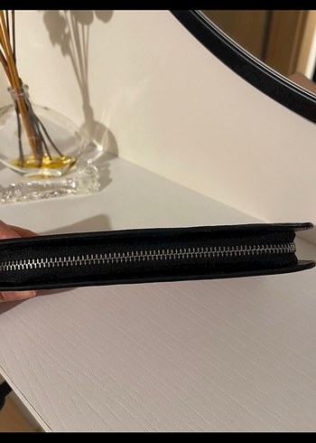 Mango Pembe Deri Fermuarlı Kadın Cüzdanı - Görsel 3