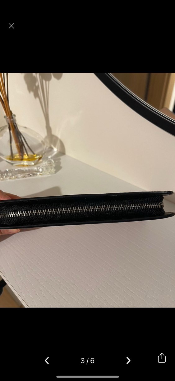 Mango Pembe Deri Fermuarlı Kadın Cüzdanı - Görsel 3