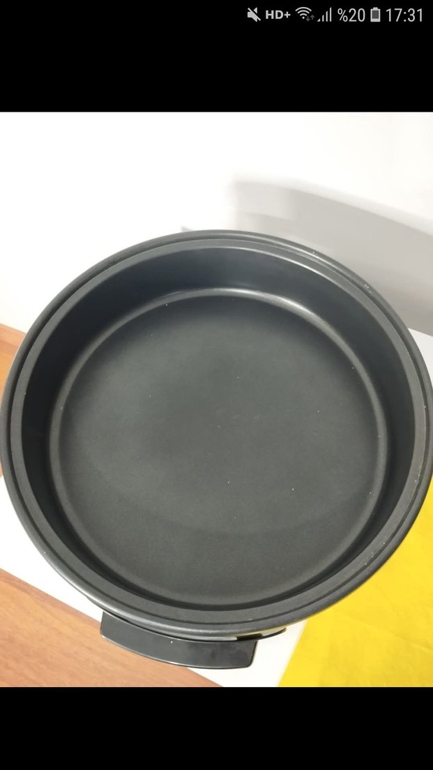 ARZUM ROMA Siyah elektrikli TENCERE GENİŞ - Görsel 2