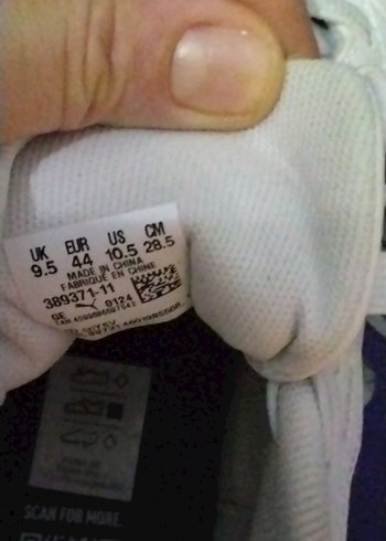 Erkek Sneaker Orjinal Beyaz - Görsel 7