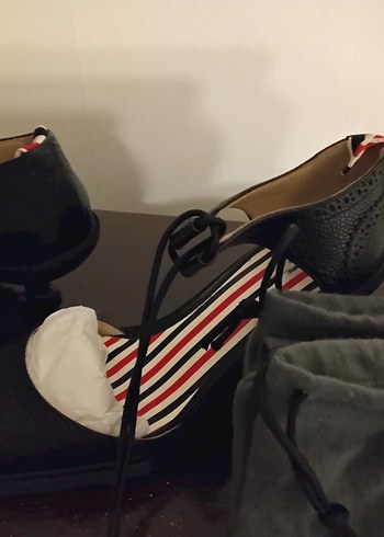 Tokalı Siyah Stiletto Kadın Klasik Ayakkabı(Dans Ayakkabısı) - Görsel 4