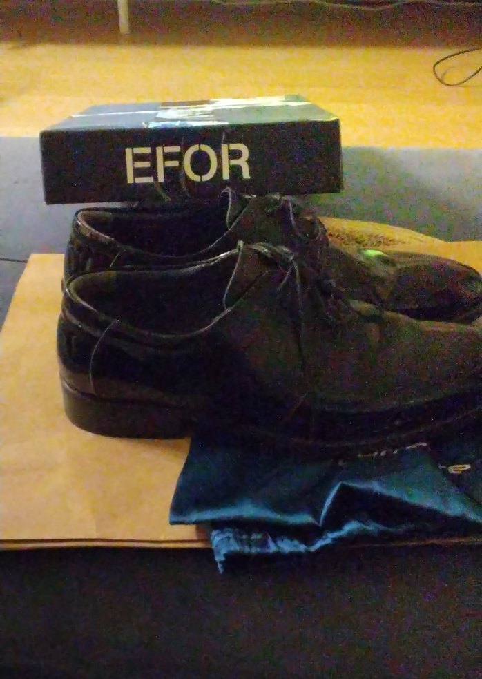 Klasik Siyah Erkek Ofis Ayakkabısı - Görsel 3